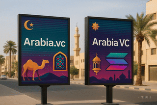 Animated Arabia VC Premium domain showcase